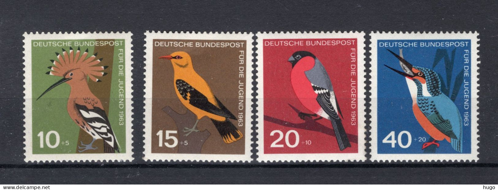 DUITSLAND Yt. 273/276 MH 1963 - Unused Stamps