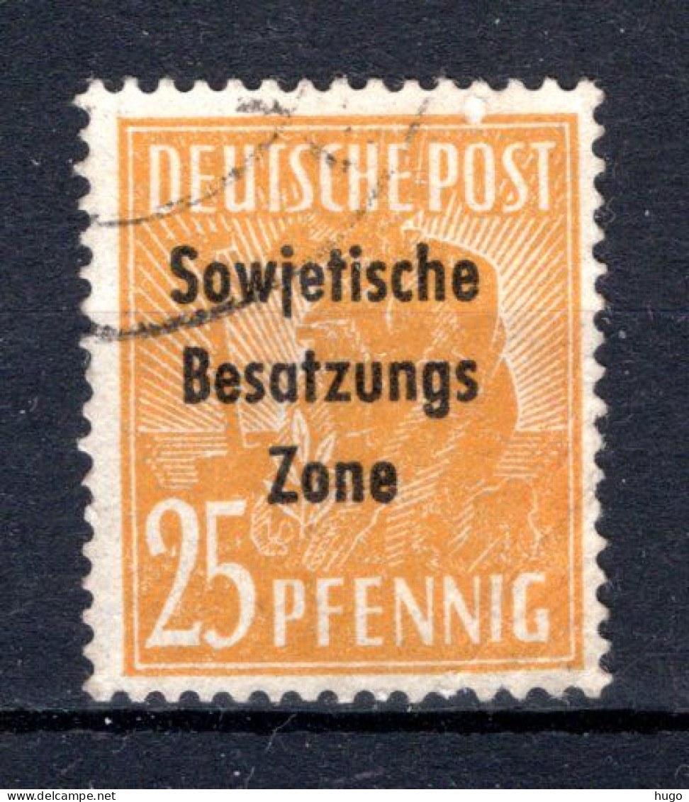 SOVJET ZONE Yt. ZS17° Gestempeld 1948 - Used
