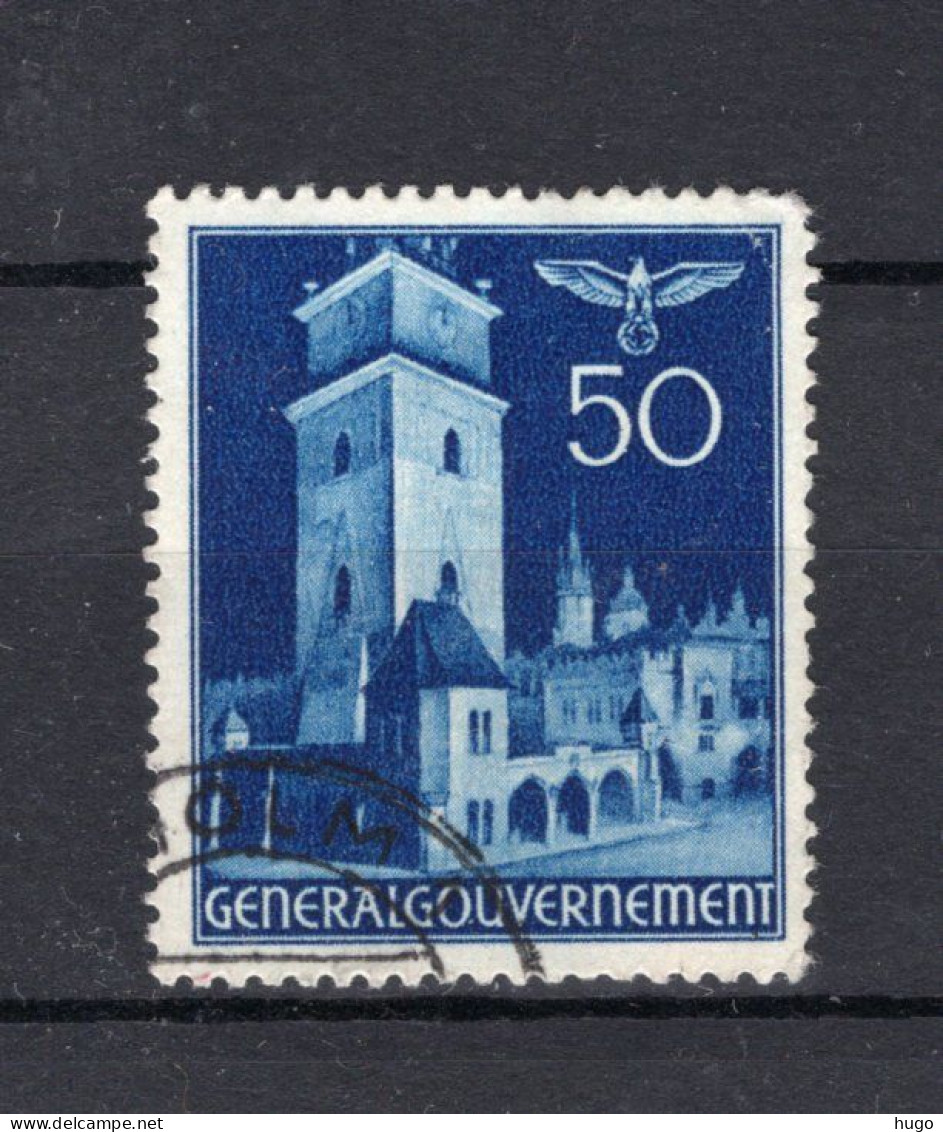 GENERAL GOUVERNEMENT Yt. 64° Gestempeld 1940-1941 - Occupation 1938-45