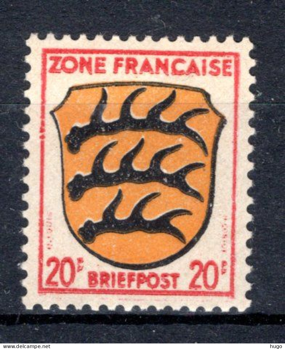 FRANSE ZONE Yt. FZ8 MNH 1945 - Emissions Générales