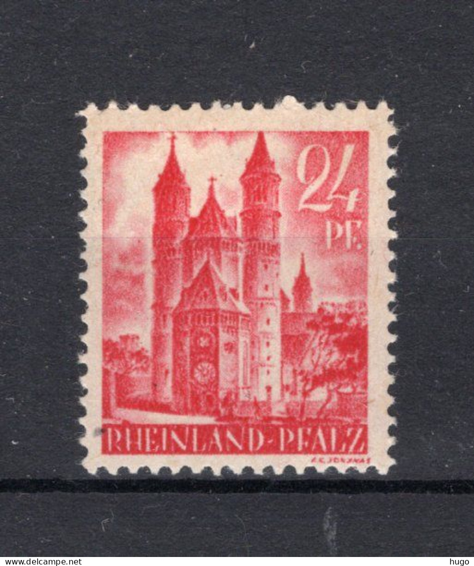 FRANSE ZONE RHEINLAND-PHALZ Yt. FRP8 MH 1947-1948 - Other & Unclassified
