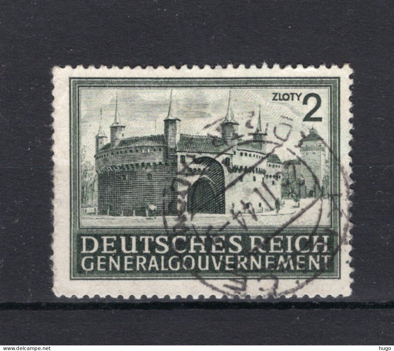 GENERAL GOUVERNEMENT Yt. 115° Gestempeld 1943-1944 - Occupation 1938-45