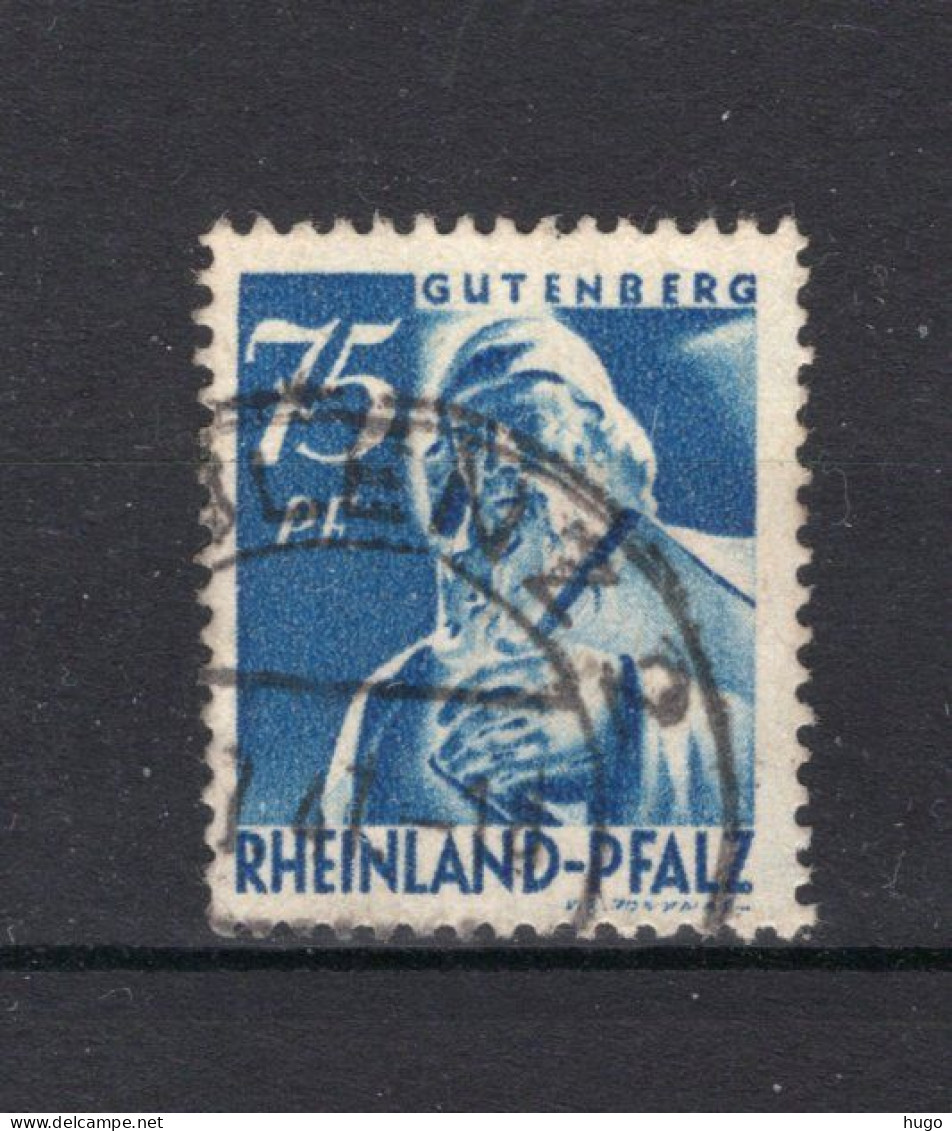 FRANSE ZONE RHEINLAND-PHALZ Yt. FRP13° Gestempeld 1947-1948 - Sonstige & Ohne Zuordnung