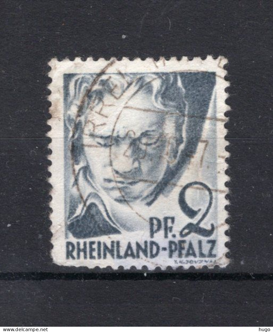 FRANSE ZONE RHEINLAND-PHALZ Yt. FRP1° Gestempeld 1947-1948 - Other & Unclassified