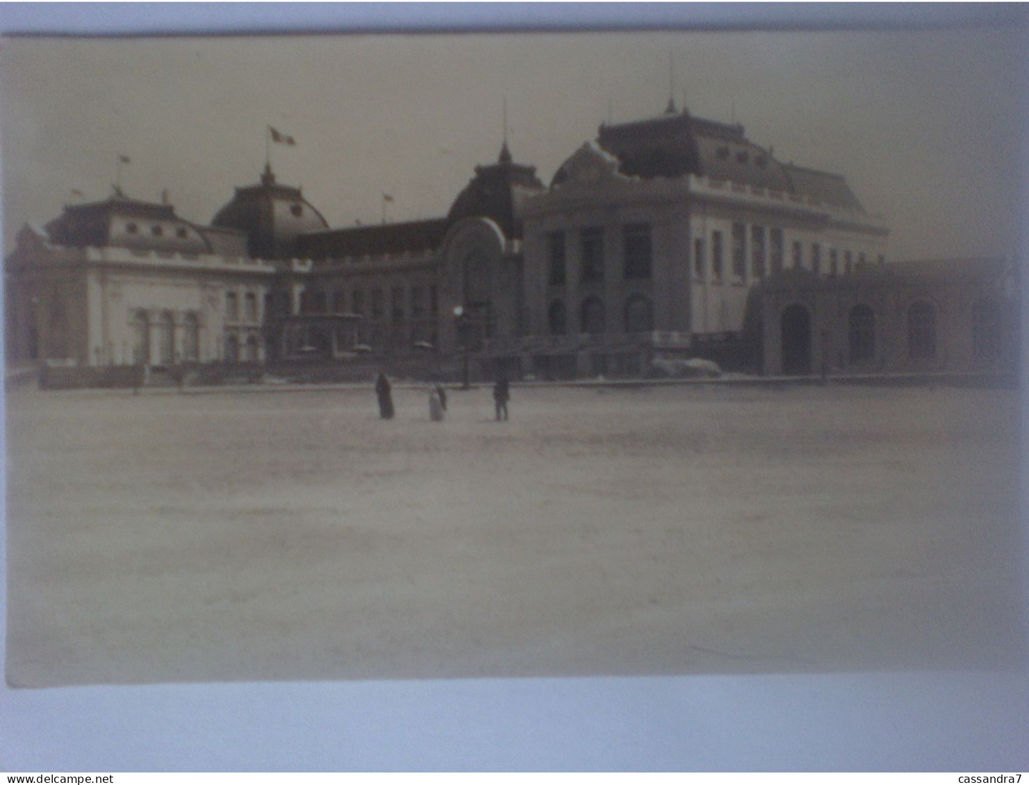 A Identifier ? - Palais Ambassade Avec Chantier Ou Après Saccage ? Photo ? Originale ? Début 20e ? - Other & Unclassified