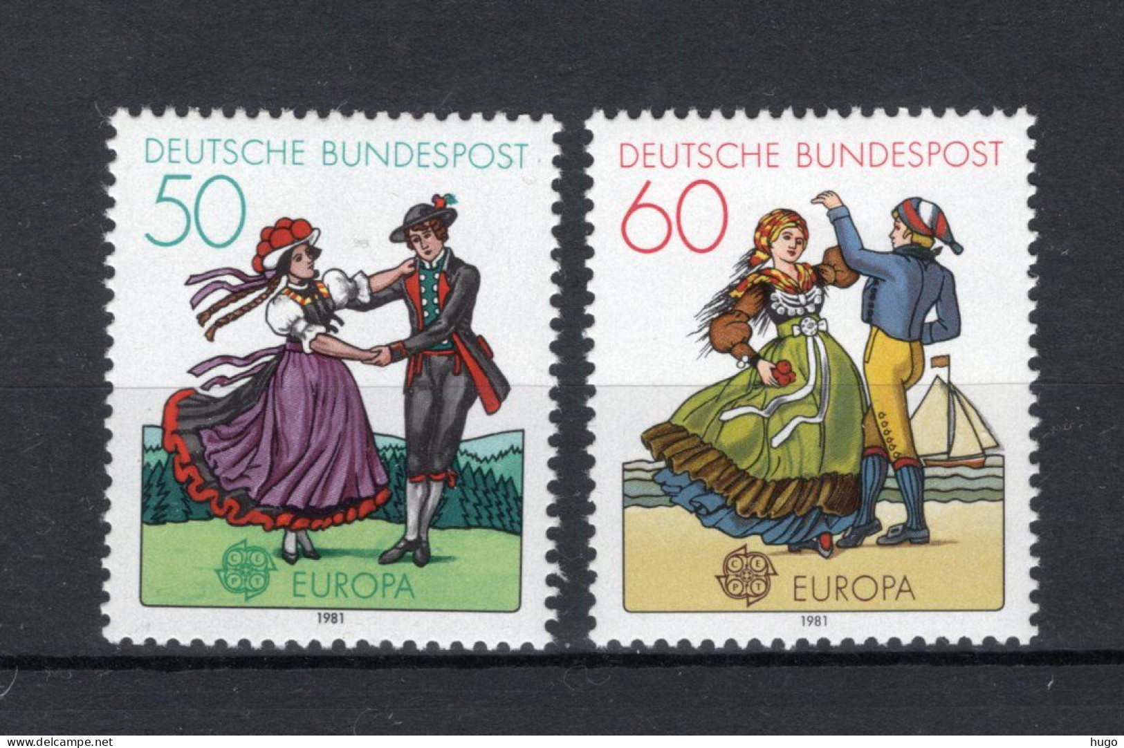 DUITSLAND Yt. 928/929 MH 1981 - Unused Stamps