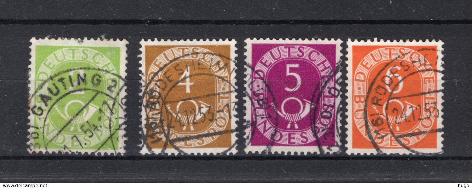 DUITSLAND Yt. 9/12° Gestempeld 1951-1952 - Used Stamps