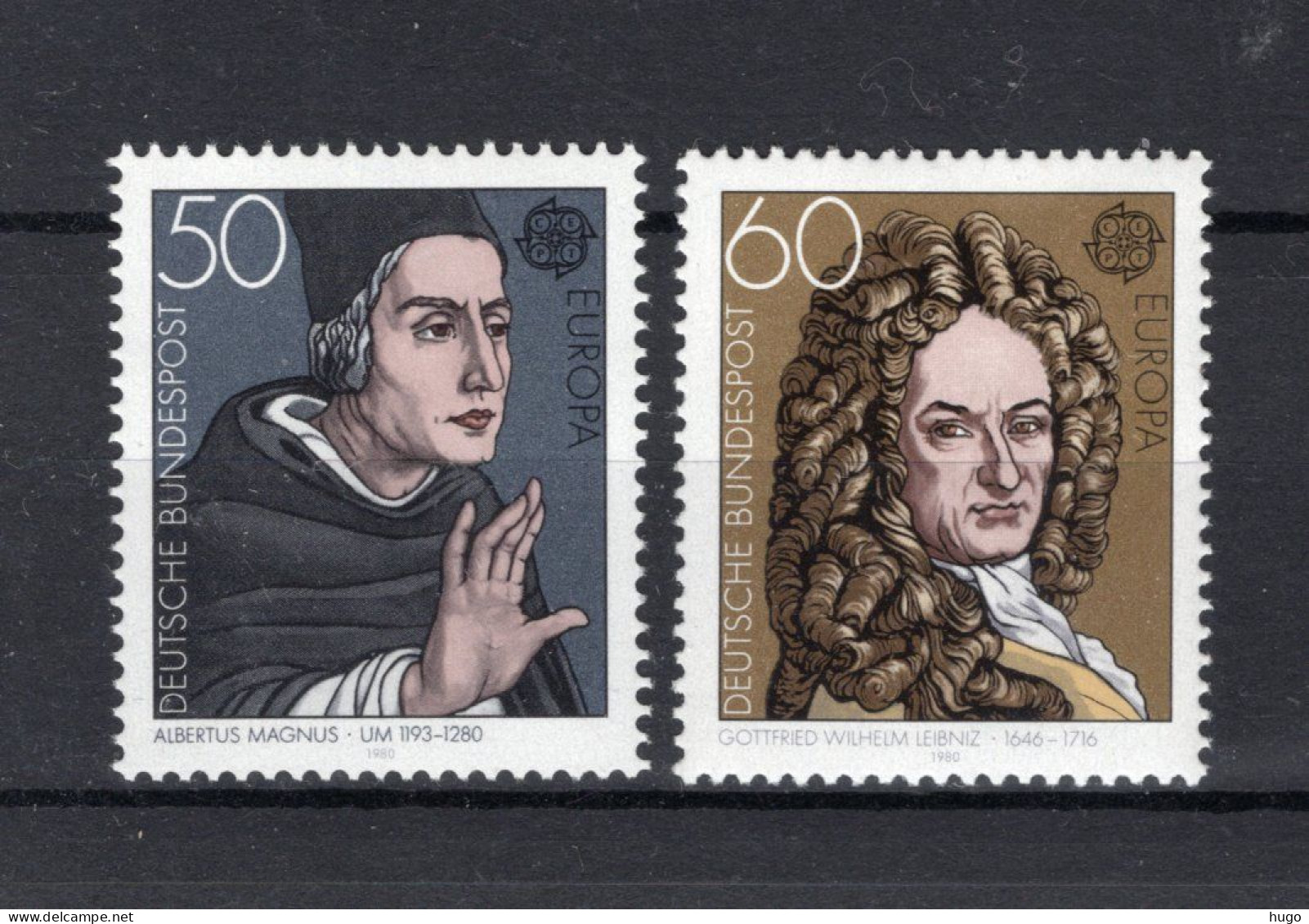 DUITSLAND Yt. 893/894 MH 1980 - Unused Stamps