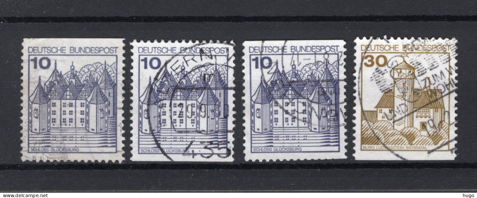 DUITSLAND Yt. 762b/763b° Gestempeld 1977 - Used Stamps