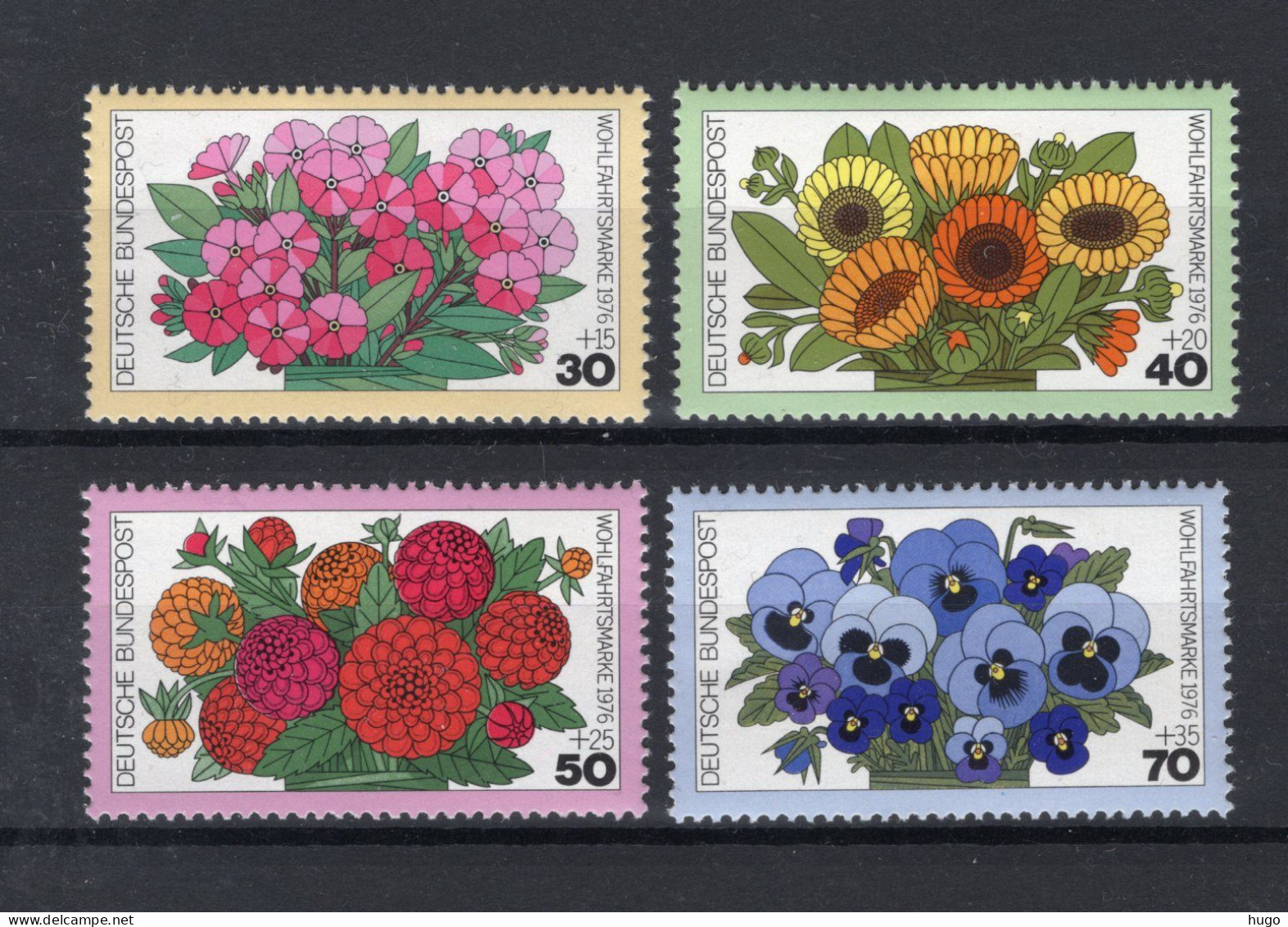 DUITSLAND Yt. 753/756 MH 1976 - Unused Stamps