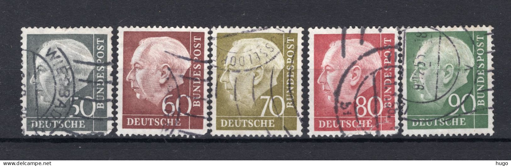 DUITSLAND Yt. 71A/71E° Gestempeld 1953-1954 - Used Stamps