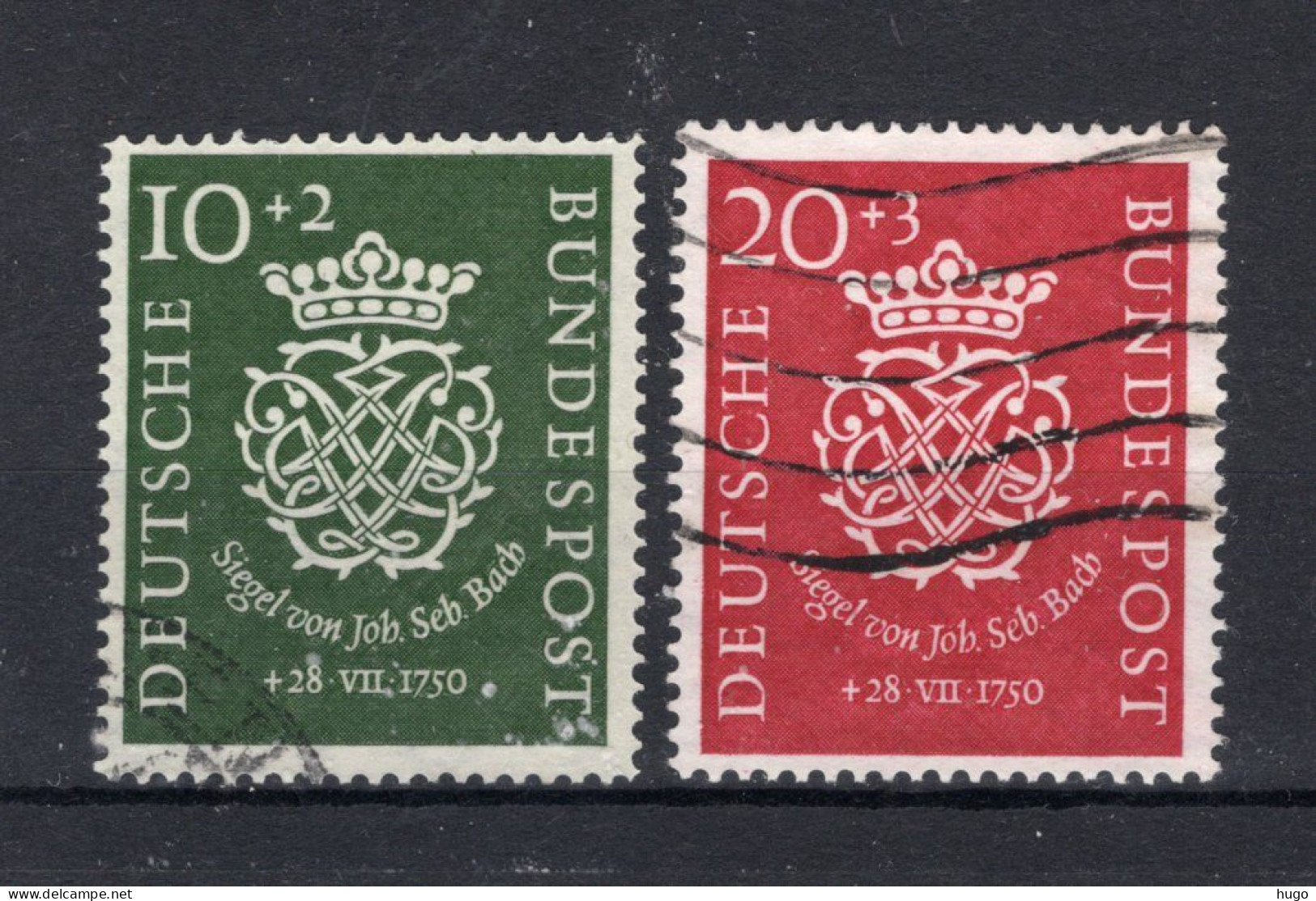 DUITSLAND Yt. 7/8° Gestempeld 1950 - Used Stamps