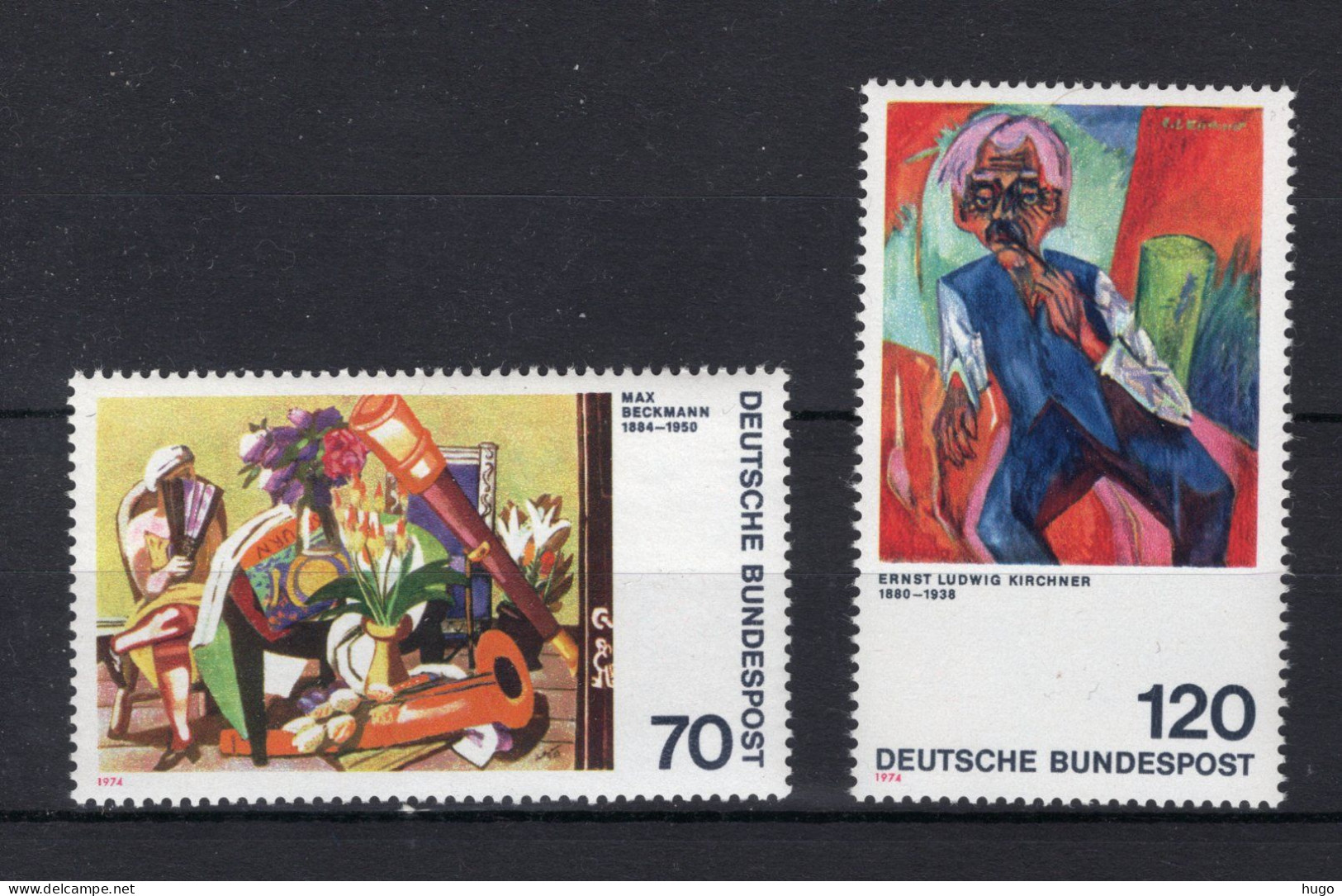 DUITSLAND Yt. 673/674 MH 1974 - Unused Stamps
