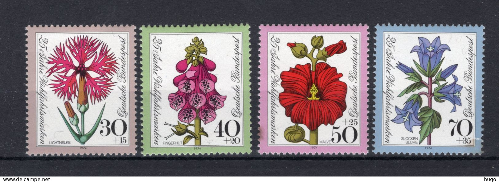 DUITSLAND Yt. 667/670 MH 1974 - Unused Stamps