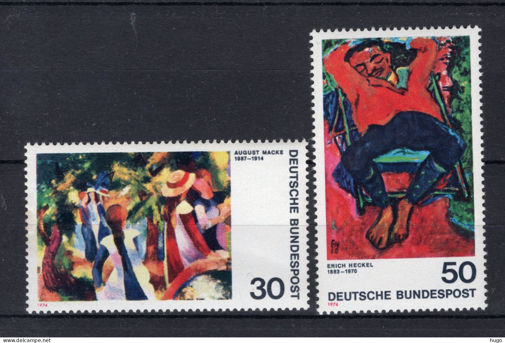 DUITSLAND Yt. 665/666 MH 1974 - Unused Stamps