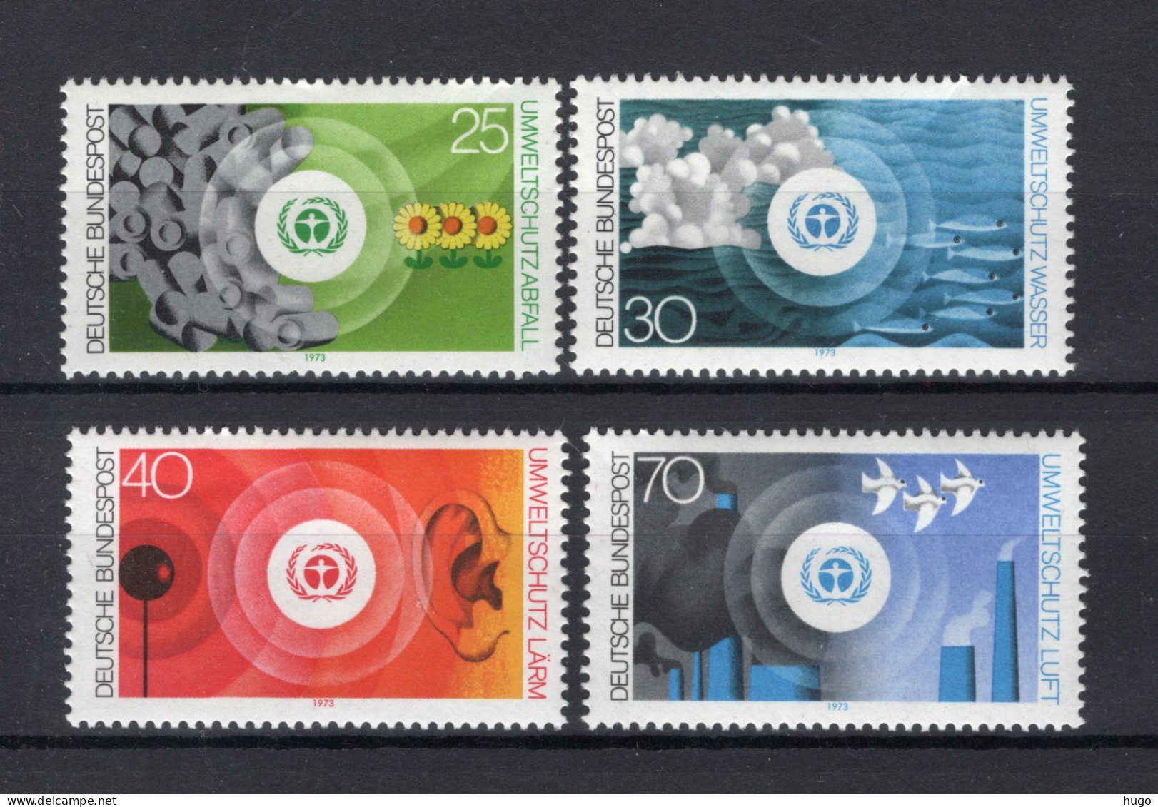 DUITSLAND Yt. 623/626 MNH 1973 - Unused Stamps