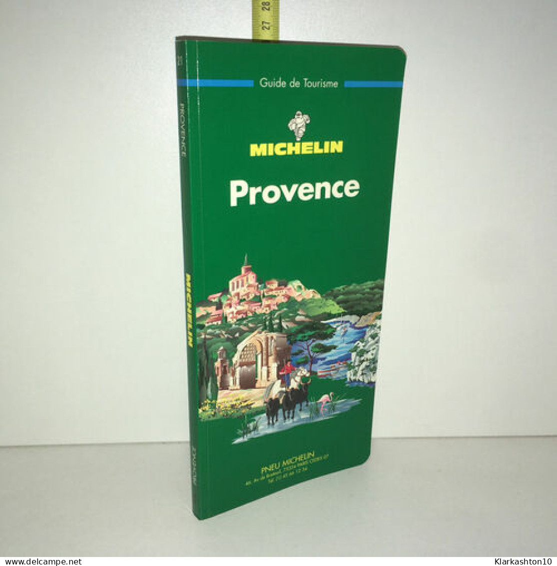Guide Pneu Michelin Vert De Tourisme PROVENCE 3ème - Other & Unclassified