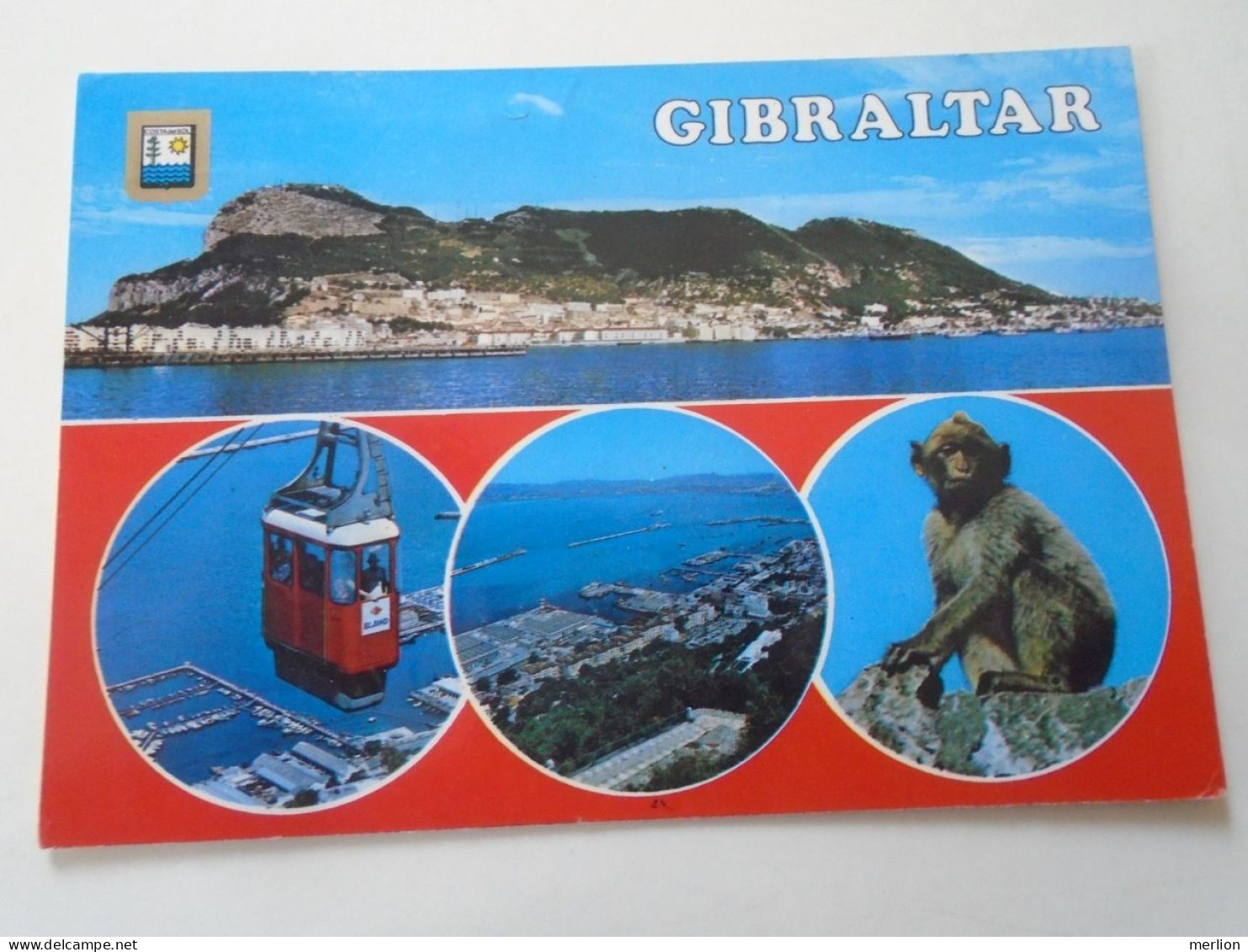 D203255     CPM Gibraltar - Sent From Spain To Hungary  -Double  Postage Due "Espagne"  Spain And Hungary - Gibraltar