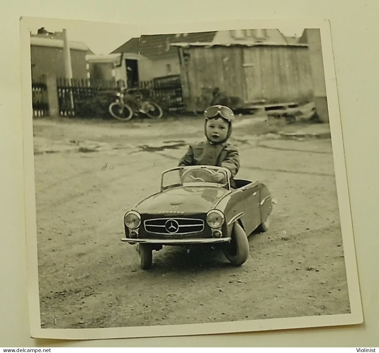 A Boy In  Ferbedo Pedal Car-photo Langl,Senden,Germany - Cars