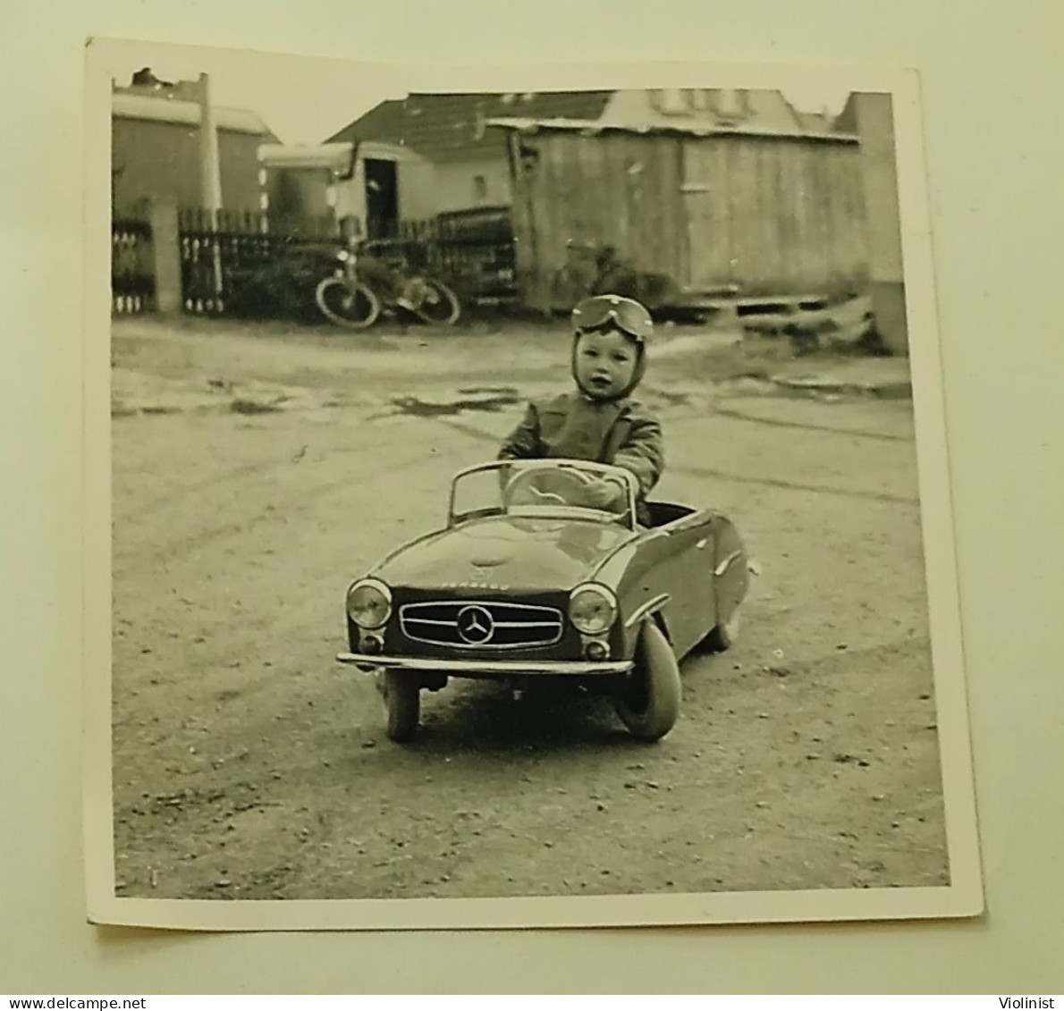 A Boy In  Ferbedo Pedal Car-photo Langl,Senden,Germany - Cars