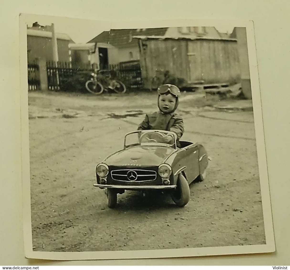 A Boy In  Ferbedo Pedal Car-photo Langl,Senden,Germany - Cars