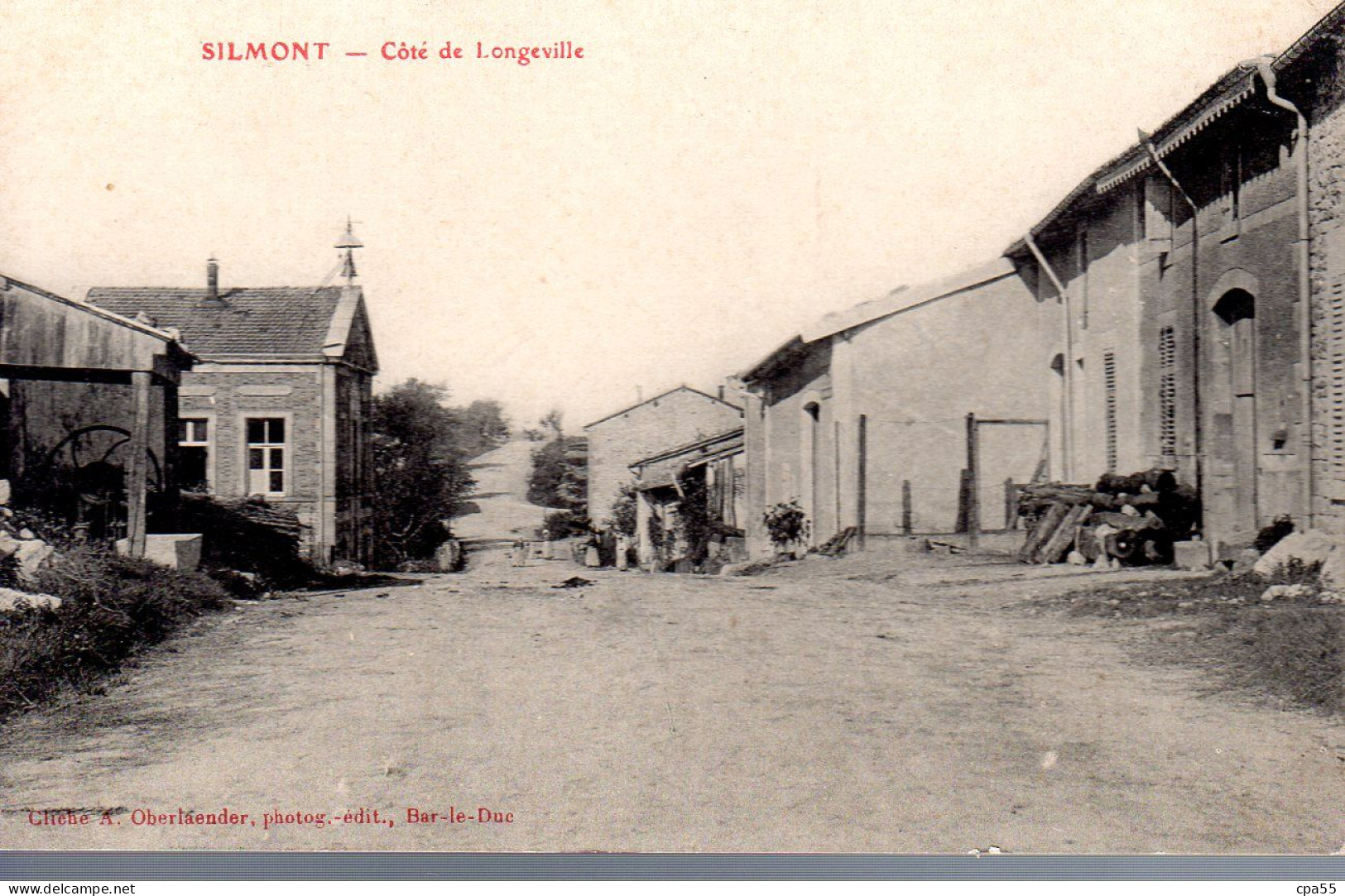 SILMONT  -  Côté De Longeville  -  Rare - Sonstige & Ohne Zuordnung