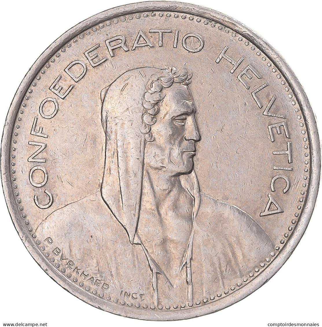 Monnaie, Suisse, 5 Francs, 1968 - Altri & Non Classificati