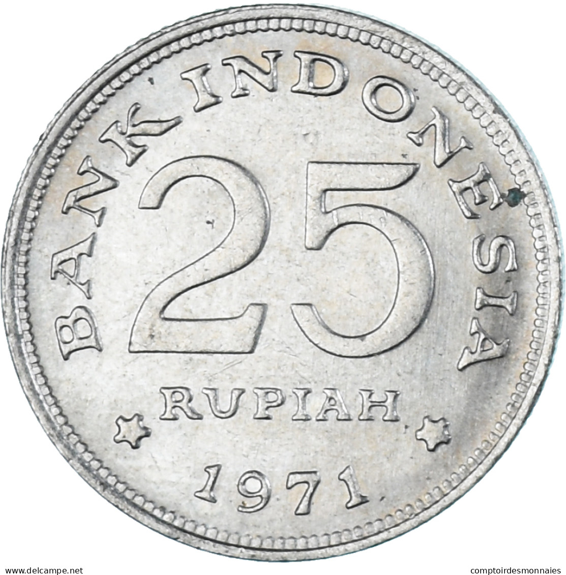 Monnaie, Indonésie, 25 Rupiah, 1971 - Indonesië