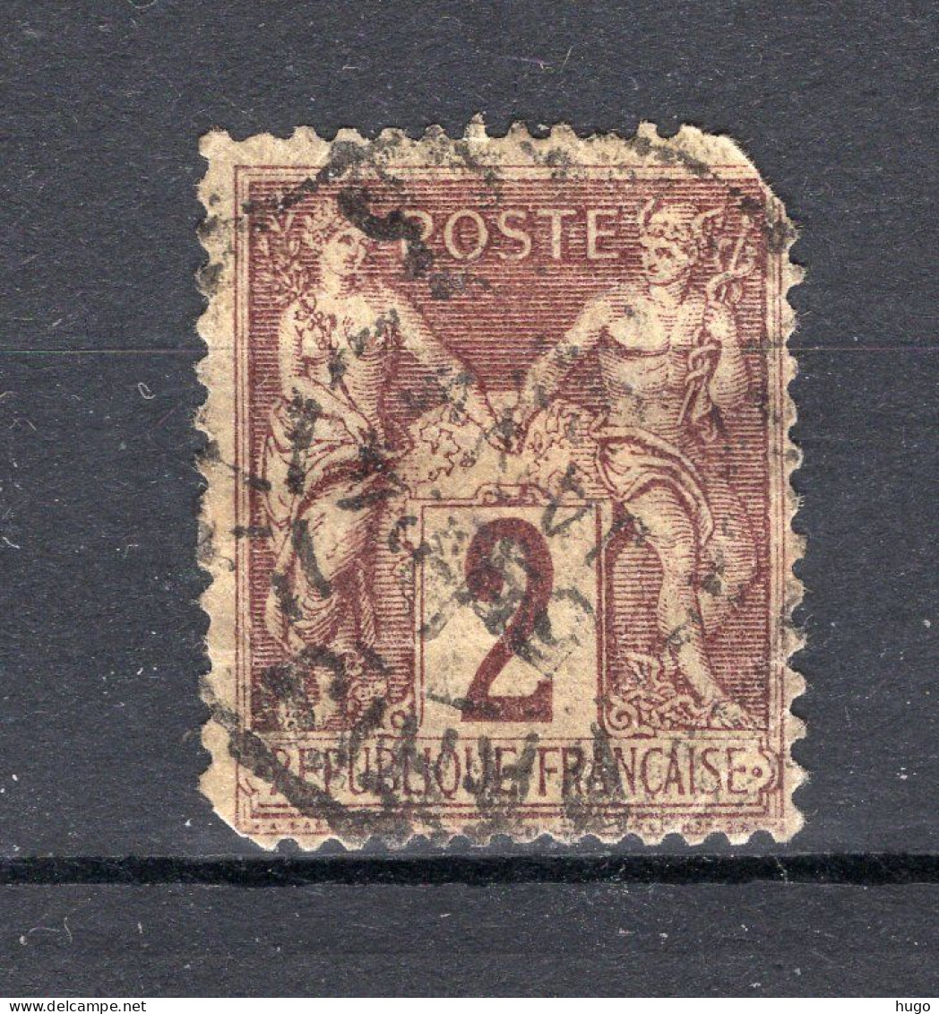 FRANKRIJK Yt. 85° Gestempeld 1877 - 1876-1878 Sage (Type I)