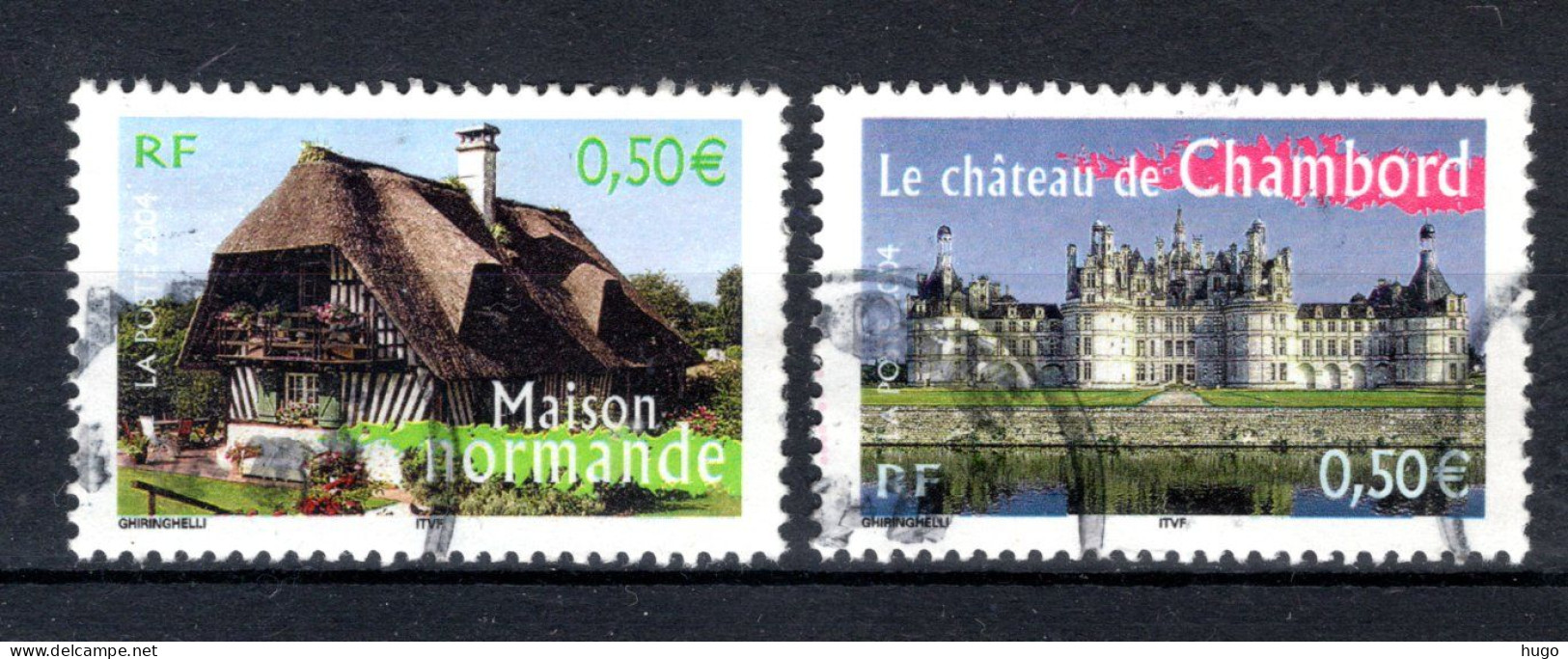 FRANKRIJK Yt. 3702/3703° Gestempeld 2004 - Used Stamps