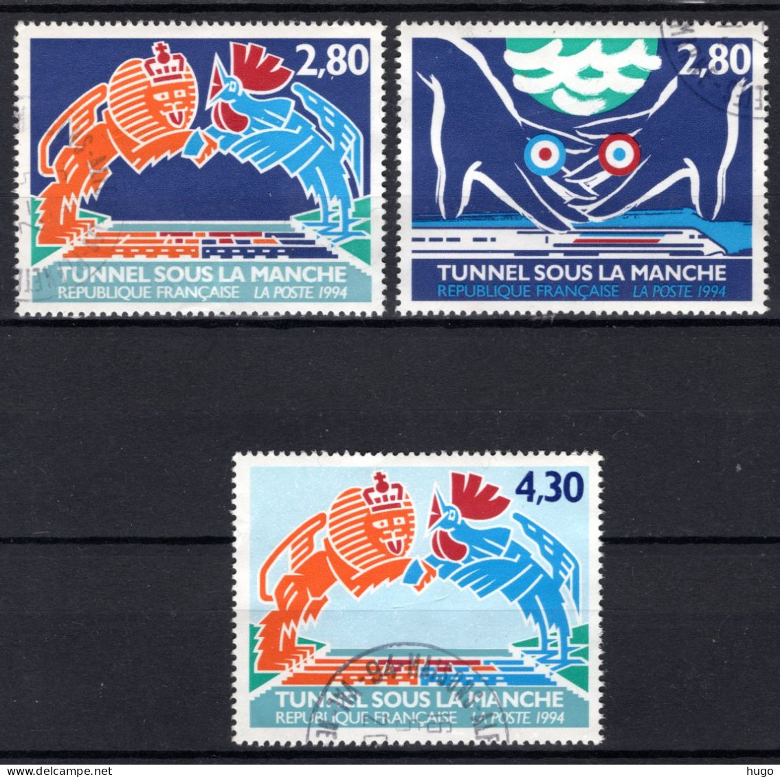 FRANKRIJK Yt. 2880/2882° Gestempeld 1994 - Used Stamps