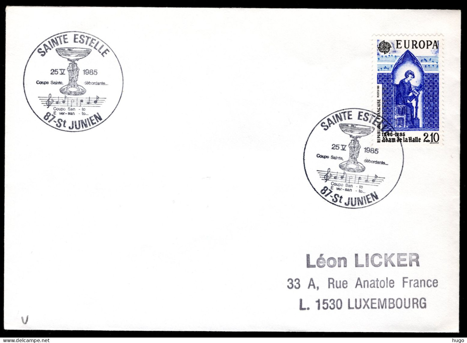 FRANKRIJK Yt. 2366 FDC 1985 - 1980-1989