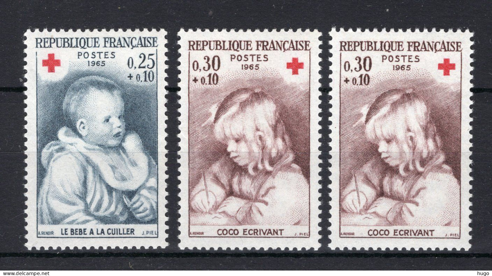 FRANKRIJK Yt. 1466/1467 MNH 1965 - Neufs