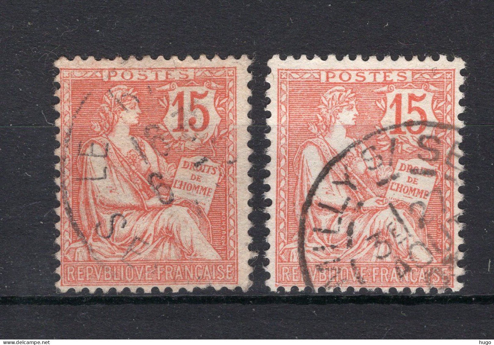 FRANKRIJK Yt. 125° Gestempeld 1902 - Used Stamps