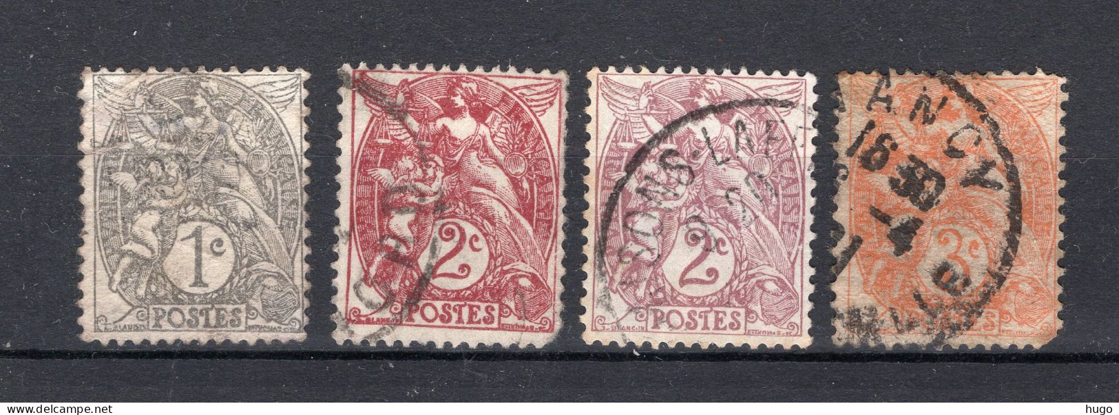 FRANKRIJK Yt. 107/109° Gestempeld 1900-1924 - Used Stamps