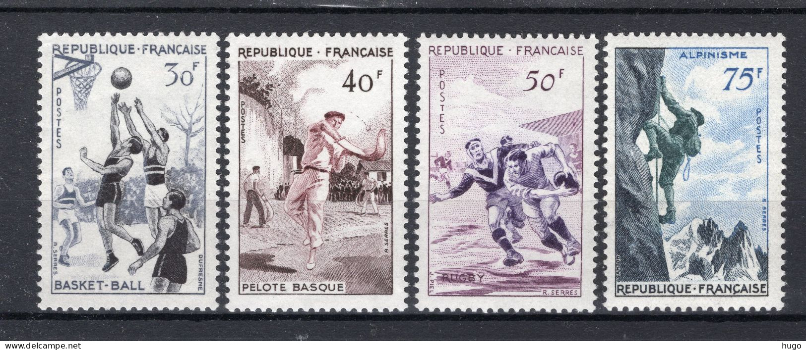 FRANKRIJK Yt. 1072/1075 MNH 1956 - Unused Stamps