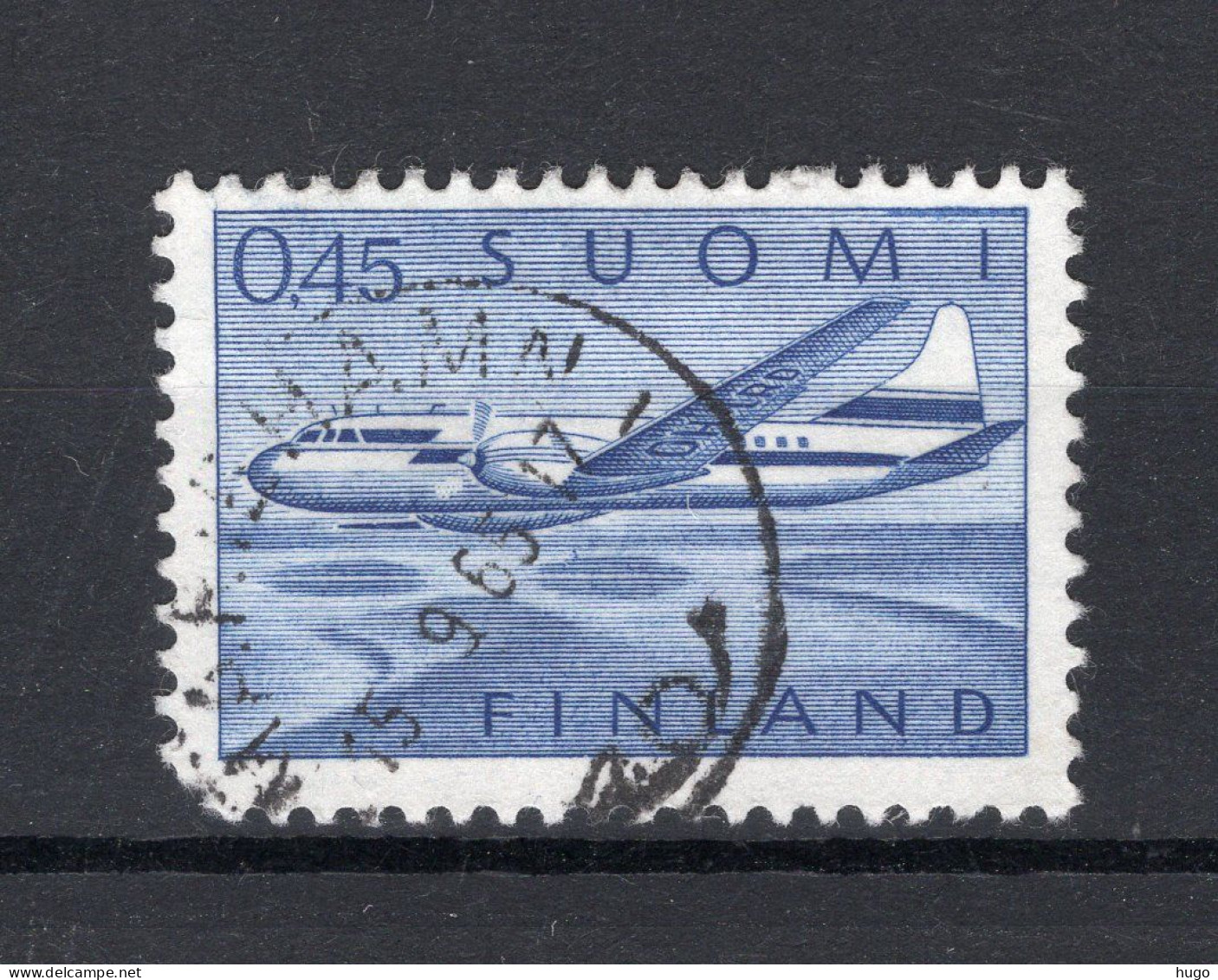FINLAND Yt. PA8° Gestempeld Luchtpost 1963 -1 - Oblitérés