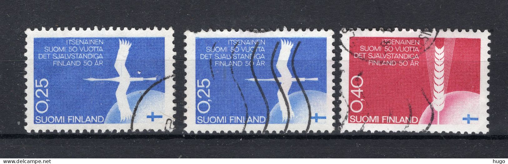 FINLAND Yt. 604/605° Gestempeld 1967 - Gebraucht
