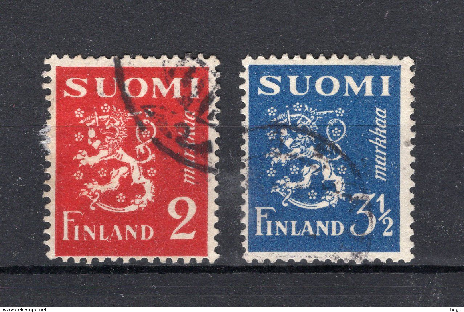 FINLAND Yt. 192/193° Gestempeld 1937 - Used Stamps