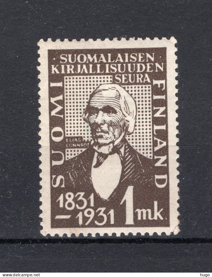 FINLAND Yt. 159 MH 1931 - Neufs