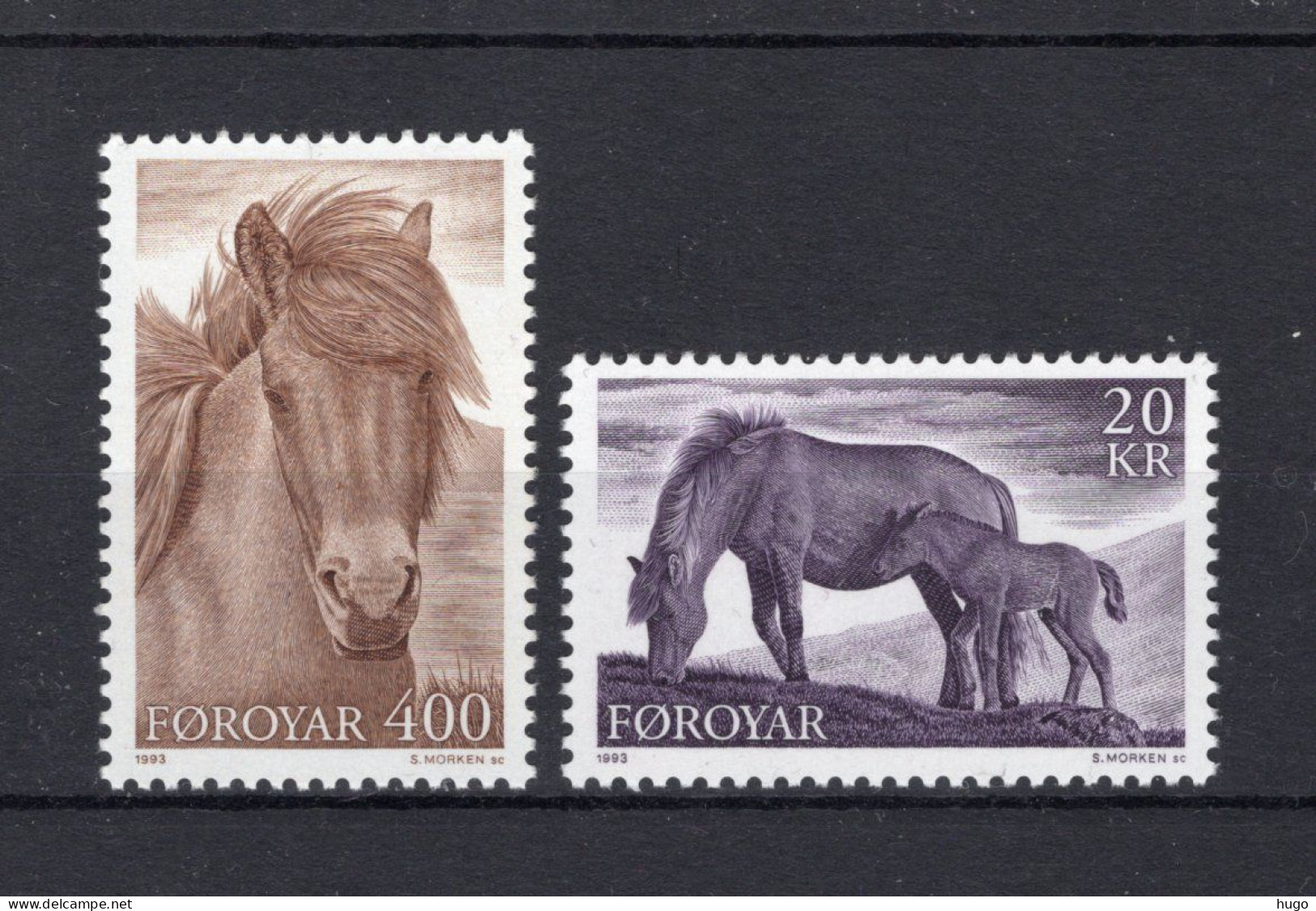 FAROE EILANDEN Yt. 244/245 MNH 1993 - Féroé (Iles)