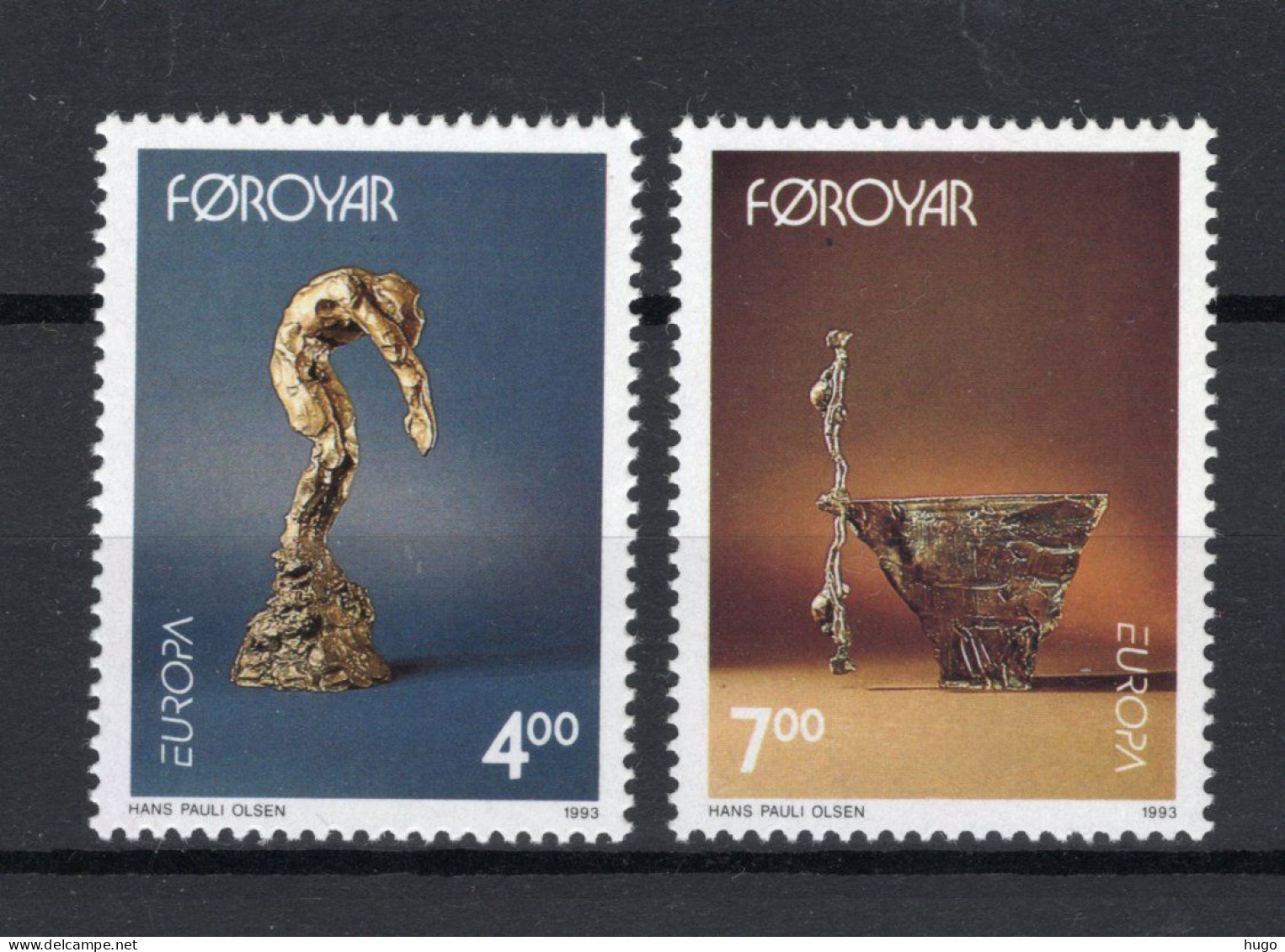 FAROE EILANDEN Yt. 240/241 MNH 1993 - Faroe Islands