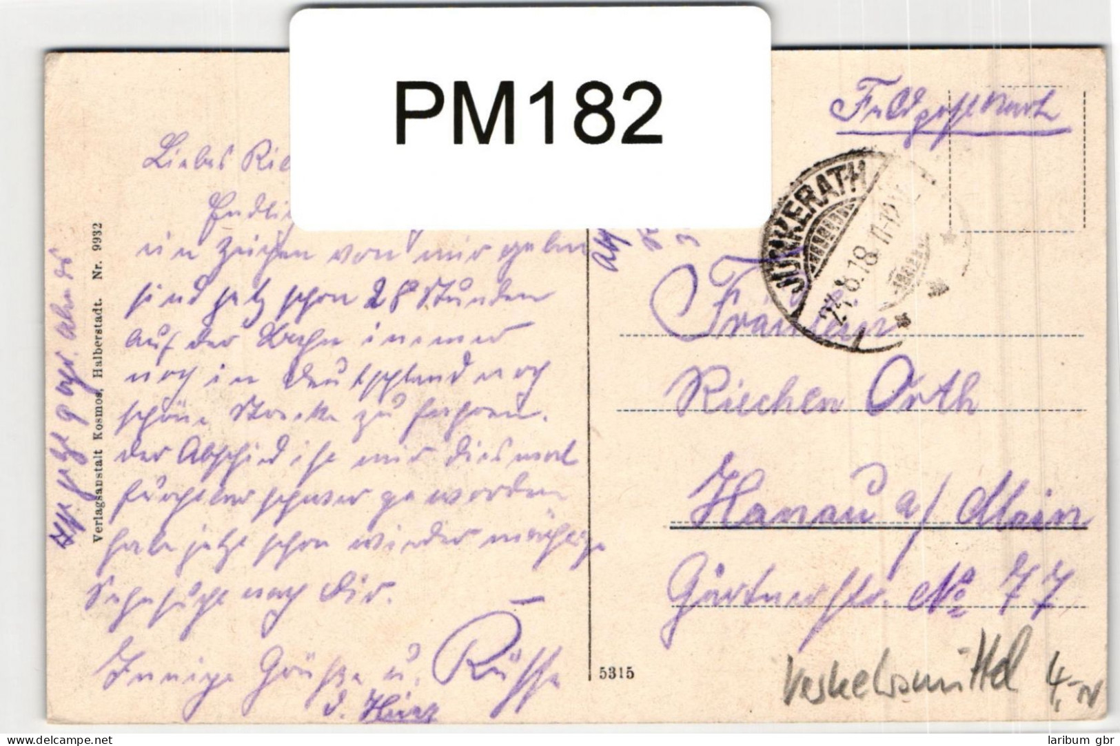 AK Jünkerath Bahnhof Feldpost 1918 Gebraucht #PM182 - Other & Unclassified