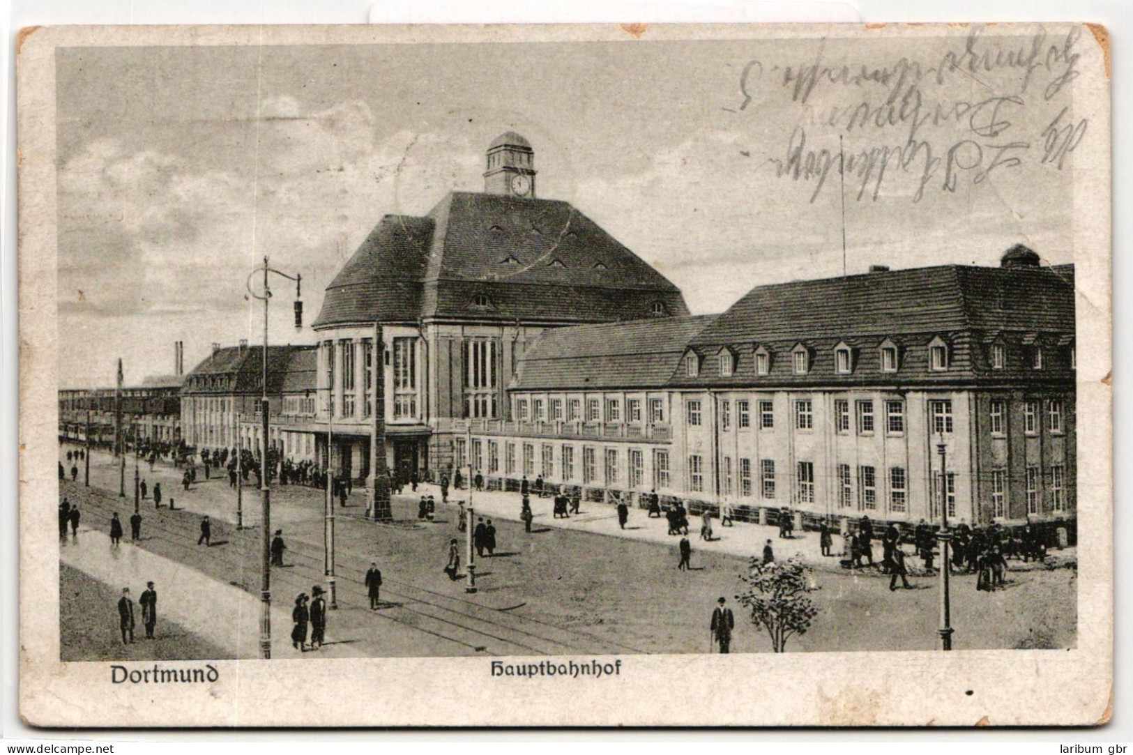 AK Dortmund Hauptbahnhof 1922 Gebraucht #PM234 - Other & Unclassified