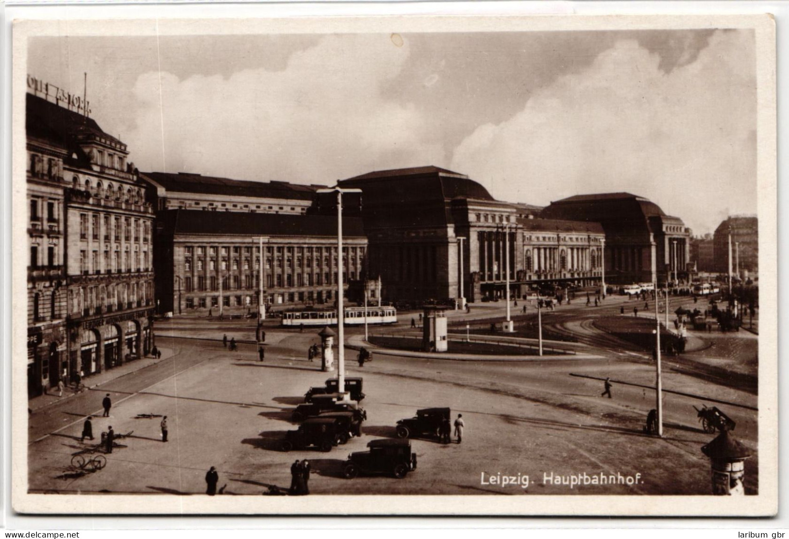 AK Leipzig Hauptbahnhof 1932 Gebraucht #PM314 - Other & Unclassified