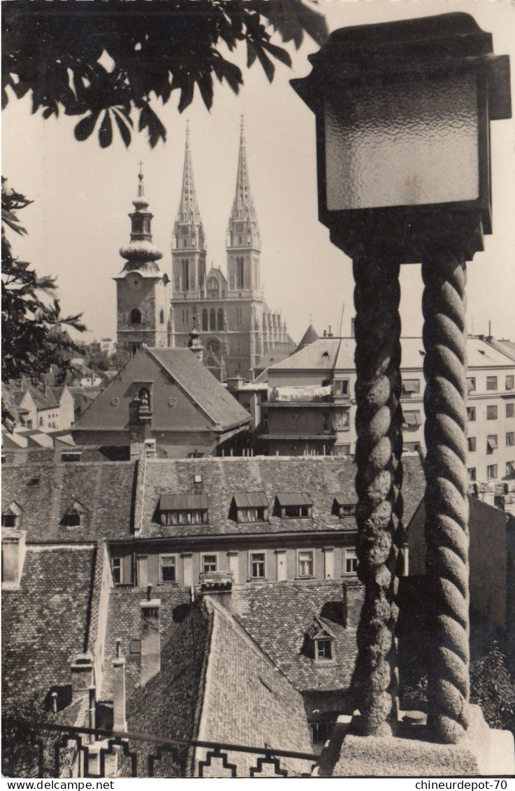 ZAGREB Pogled Sa Štrosmajerovog šetališta - Kroatië