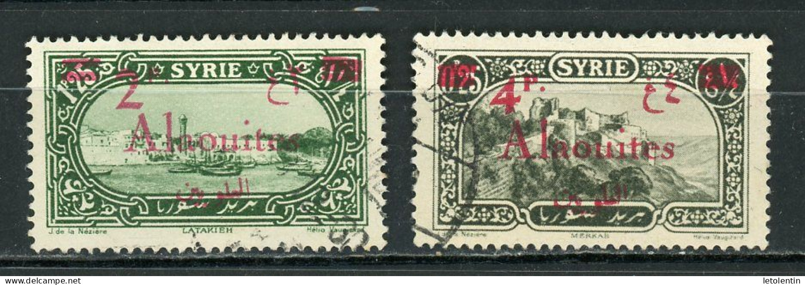 ALAOUITES - VUE - N°Yt 42+43 Obli. - Used Stamps