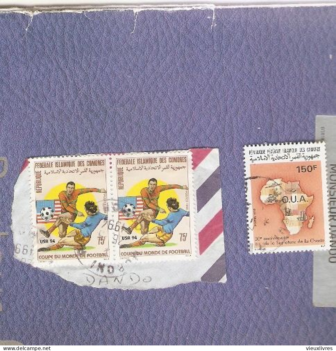 Comoros Comores Timbres-poste Afrique Football Sooccer Futbol - Comoros