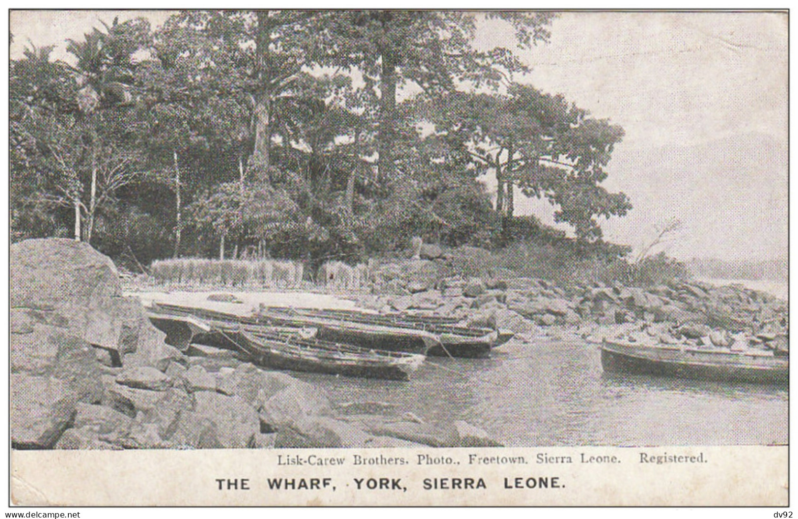 AFRIQUE SIERRA LEONE THE WHARF YORK - Sierra Leone