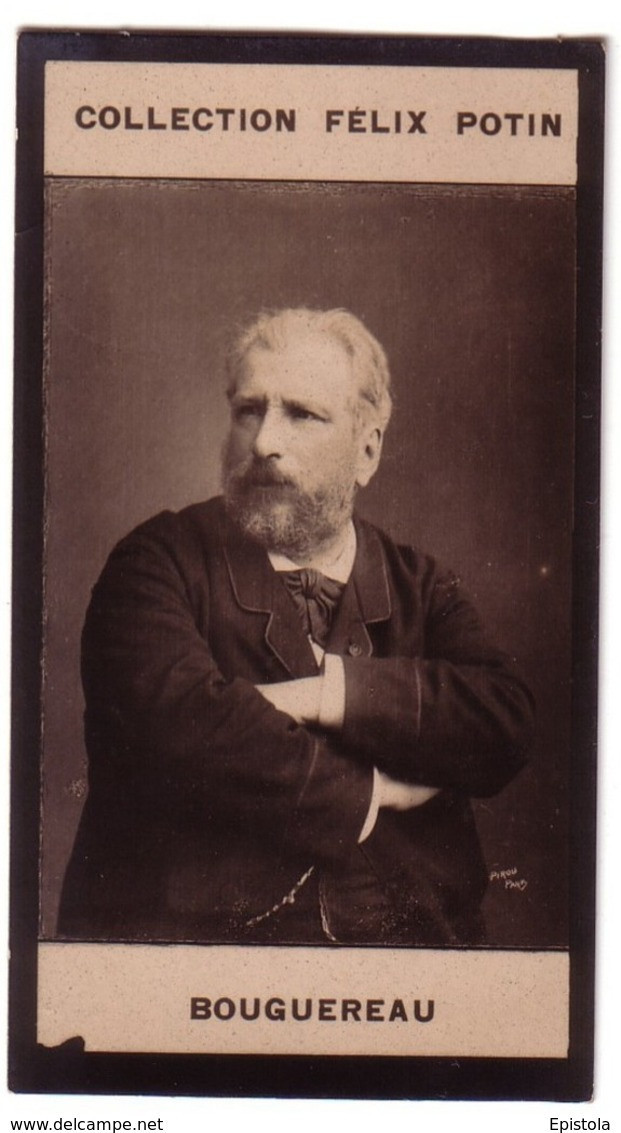 ► William Bouguereau Peintre Académique Né à La Rochelle -   Photo Felix POTIN 1900 - Félix Potin